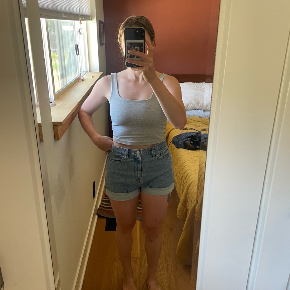 Urban Outfitters Blue Jean Shorts